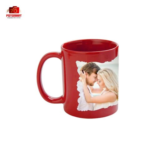 Rød Butterfly Patch Krus