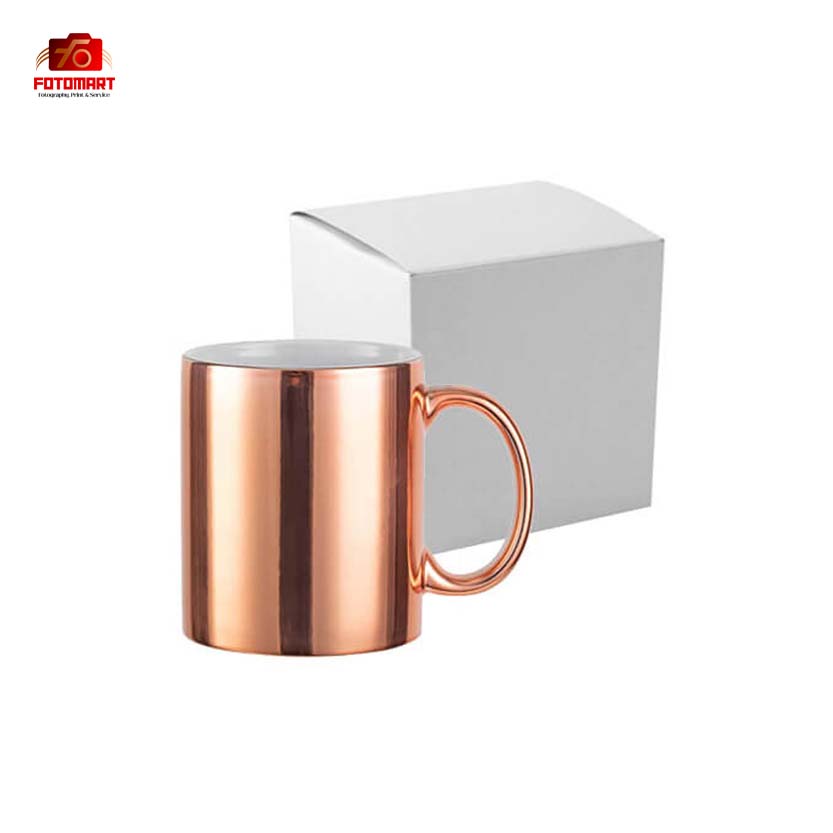 Rosa-Guld Galvaniseret Krus - Image 4