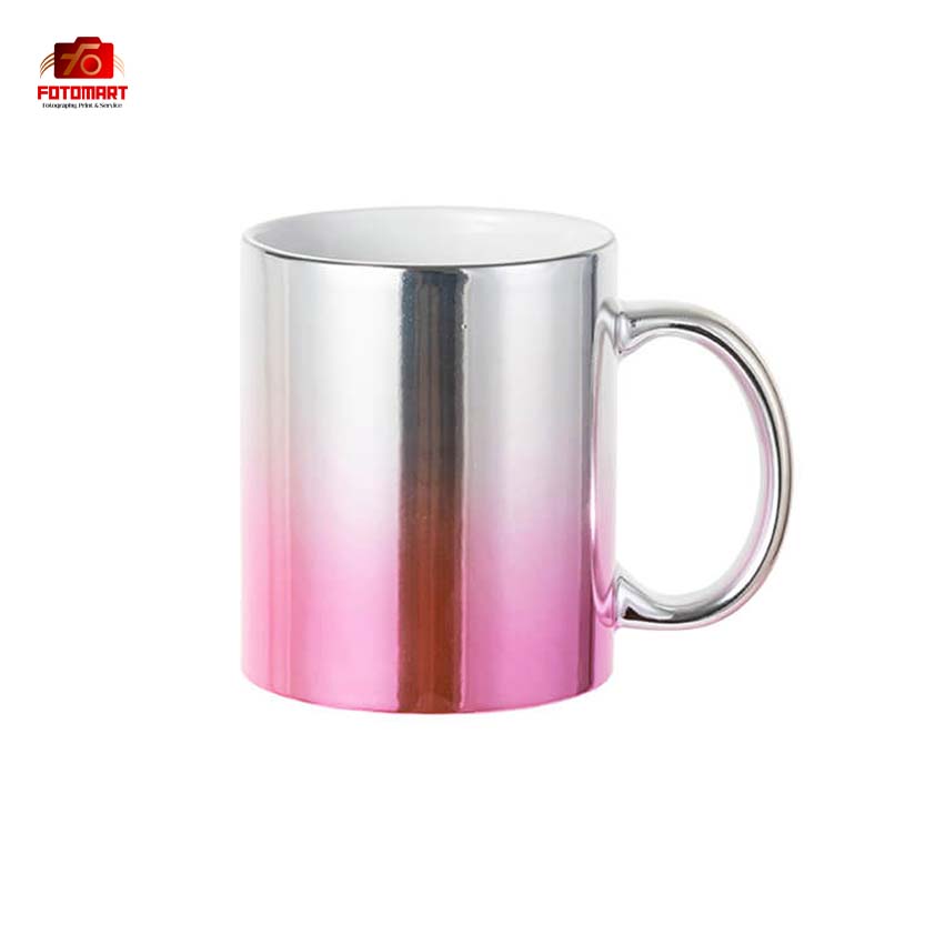 Sølv-Pink Gradient Krus - Image 2