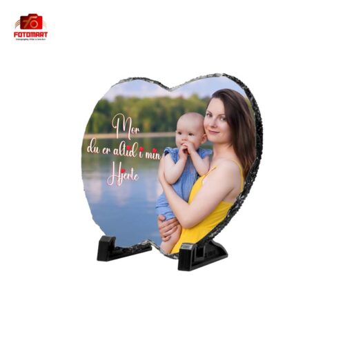 Æble Formet Foto Sten / Foto Skifer