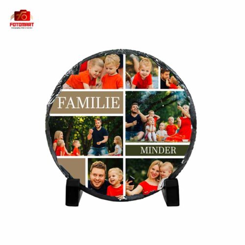 Stor Rund Foto Sten / Foto Skifer