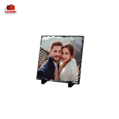 Lille Firkantet Fotosten/Skifersten