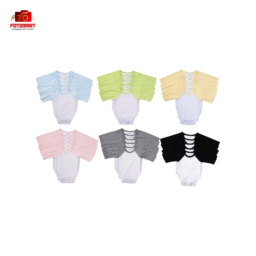 Baby-Heldragt Med Farverige ærmer - Image 7