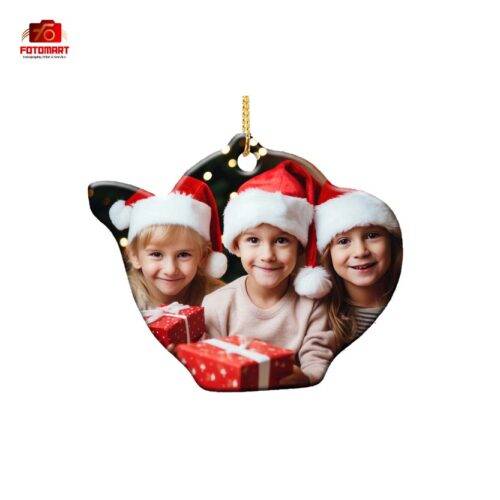 Keramisk Tekande Formet Ornament